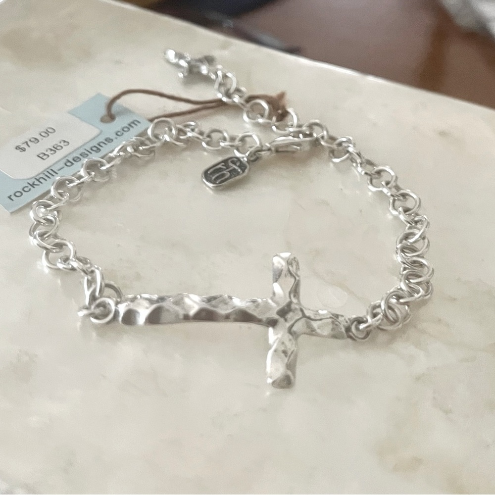 Faithful Cross Bracelet